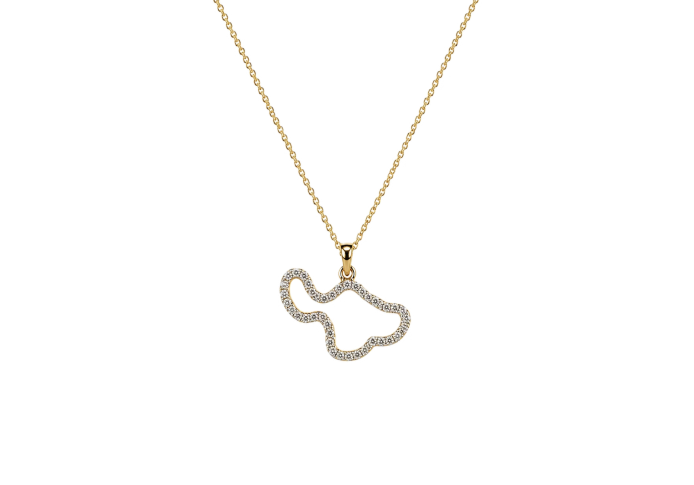Maui Map Pendant